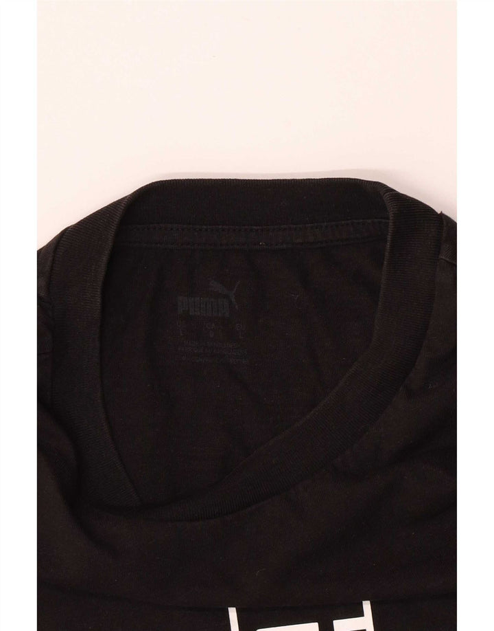 Puma T-shirt graphique pour hommes, grand, noir