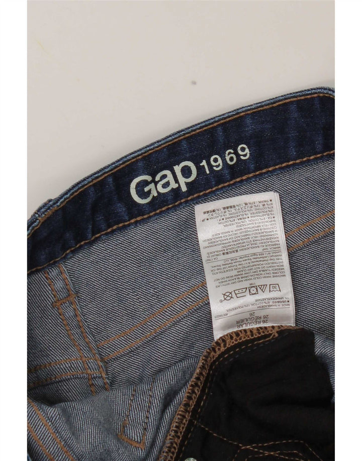 Jean Bootcut Femme Gap W26 L30 Bleu Coton