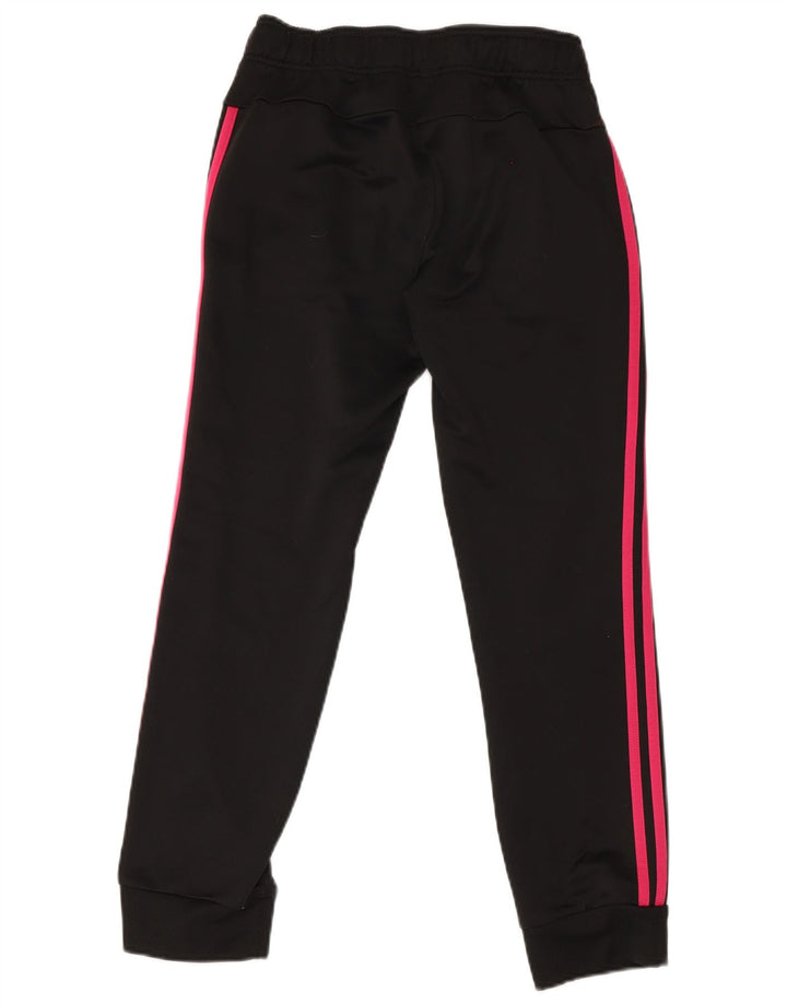 Adidas Pantalon de survêtement pour femme Joggers UK 12 Medium Noir Polyester