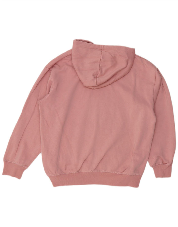 Umbro Pull à Capuche Graphique Homme Rose Moyen Coton