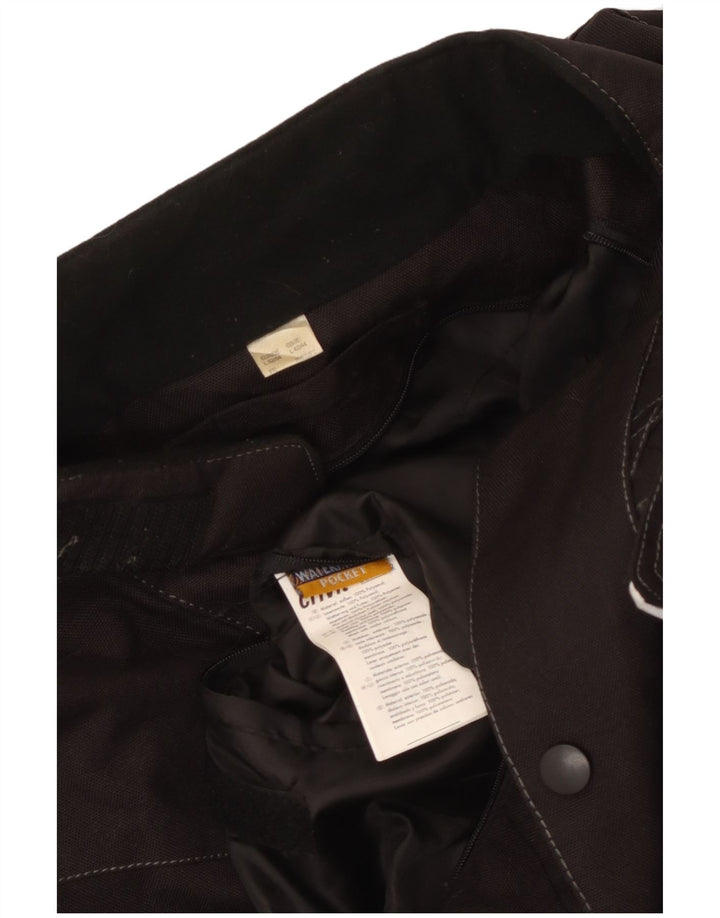 Crivit Veste Racer Homme UK 40 Large Noir Polyamide