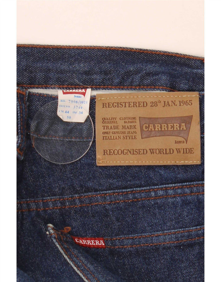 Carrera Jean Droit Homme W34 L31 Bleu Marine Coton