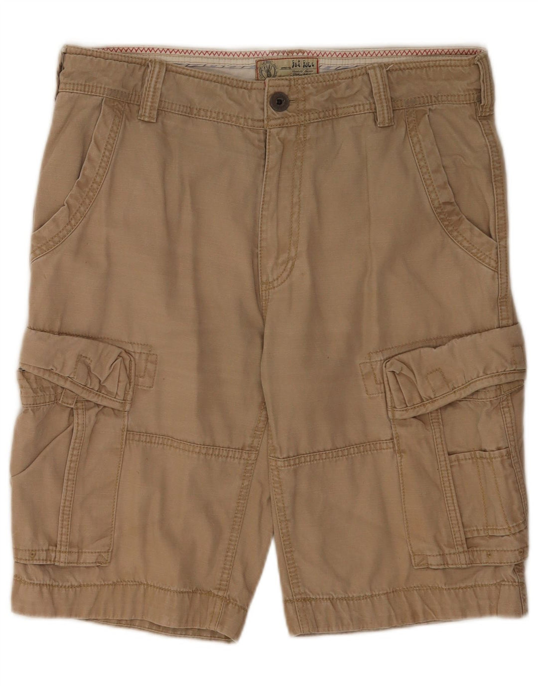 Fat Face Short Cargo Homme W34 Grand Coton Beige
