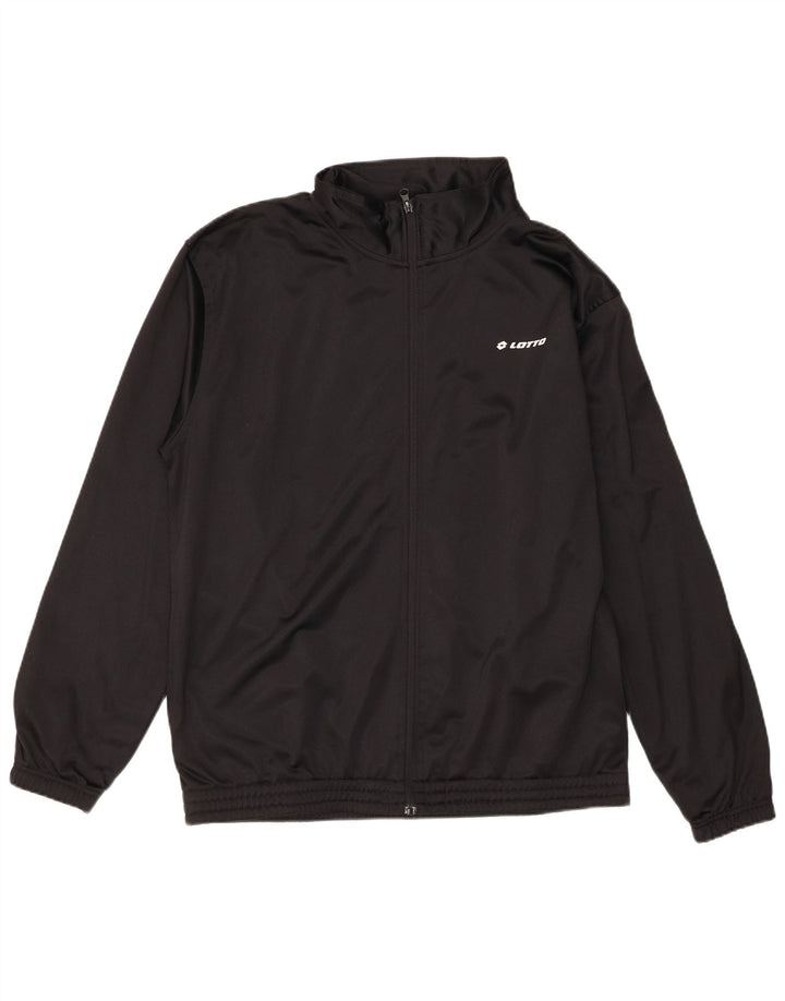 Lotto Veste de Survêtement Homme XL Noir Polyester