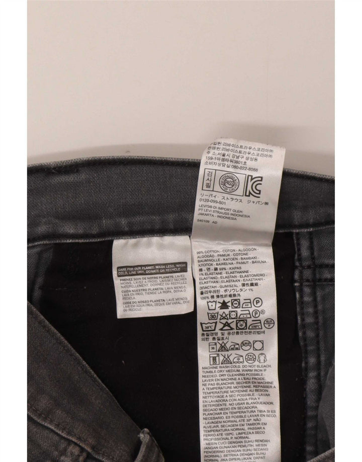 Levi's Jean Slim Femme W30 L29 Gris Coton