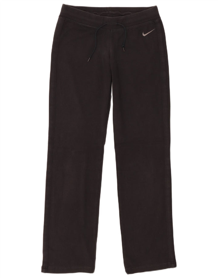 Pantalon de survêtement Nike pour femme UK 12 en coton noir moyen