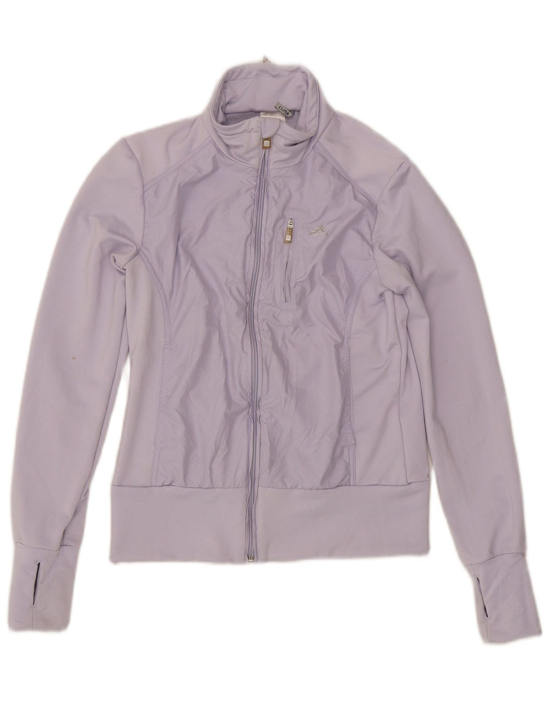 Adidas Clima 365 Veste de survêtement pour femme UK 12 Violet moyen Polyester