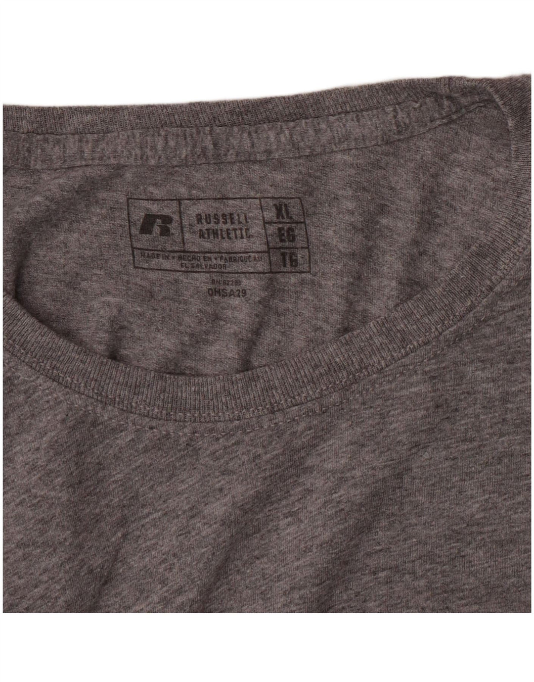 Russell Athletic T-Shirt Garçon 14-15 Ans XL Gris