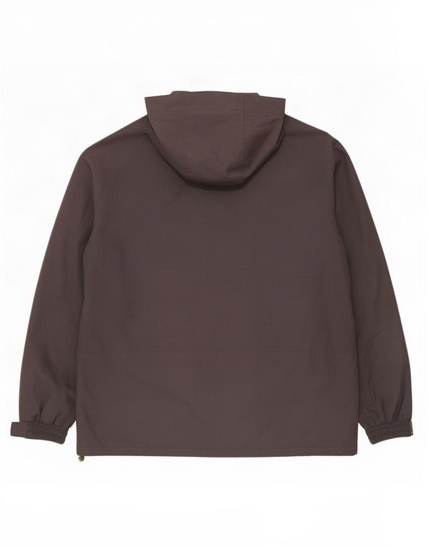 Mountain Warehouse Veste coupe-vent à capuche pour homme UK 42 XL Gris Polyester