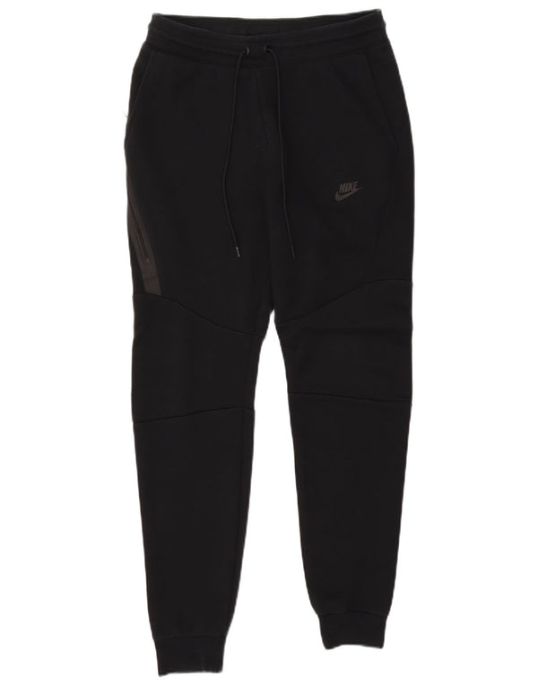 Nike Pantalon de survêtement pour homme Taille S en coton color block noir
