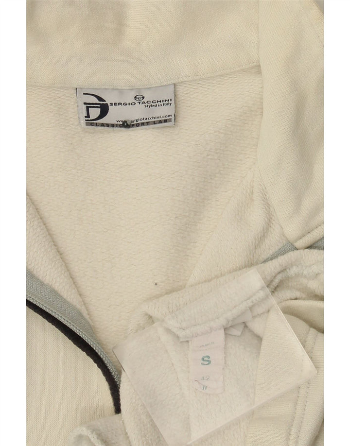 Sergio Tacchini Veste De Survêtement Pour Homme Petit Blanc Cassé