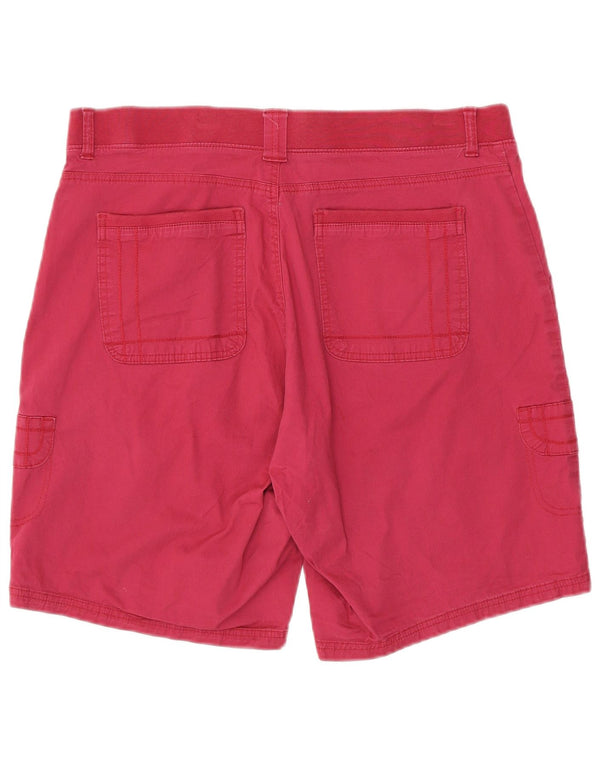 Lee Short cargo coupe décontractée pour femme US 16 2XL W36 Coton rose