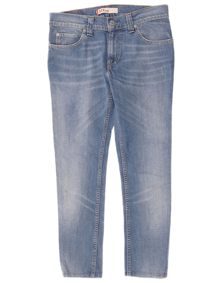 Levi's Jean Slim 511 Femme W32 L26 Bleu Coton