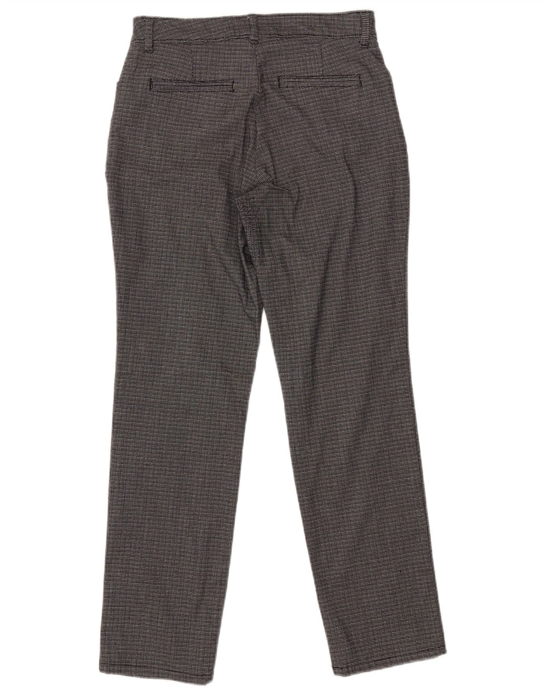 LEE Pantalon décontracté droit taille moyenne pour femme W30 L28 Gris à carreaux