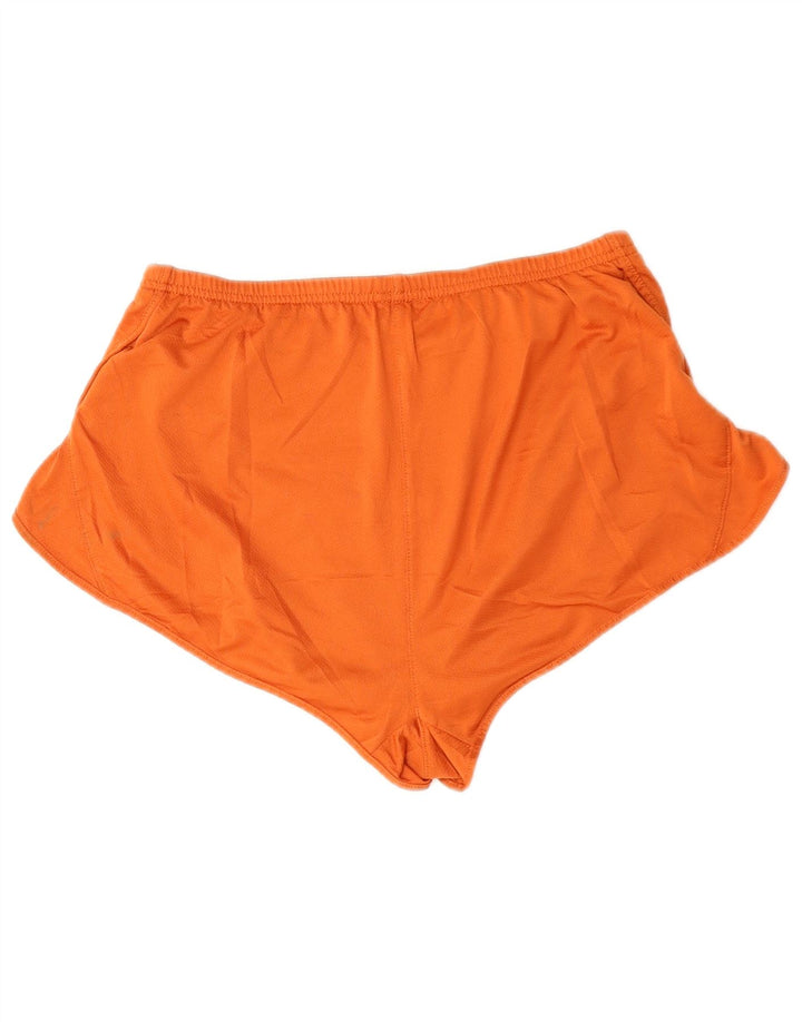 NIKE Short de sport pour femme UK 12 Polyester orange moyen