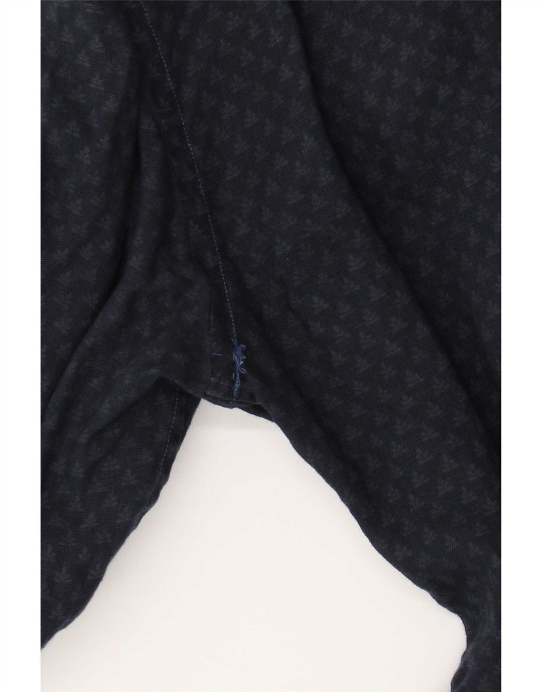 Boggi Chemise Milano Small Bleu Marine En Lin À Pois Homme
