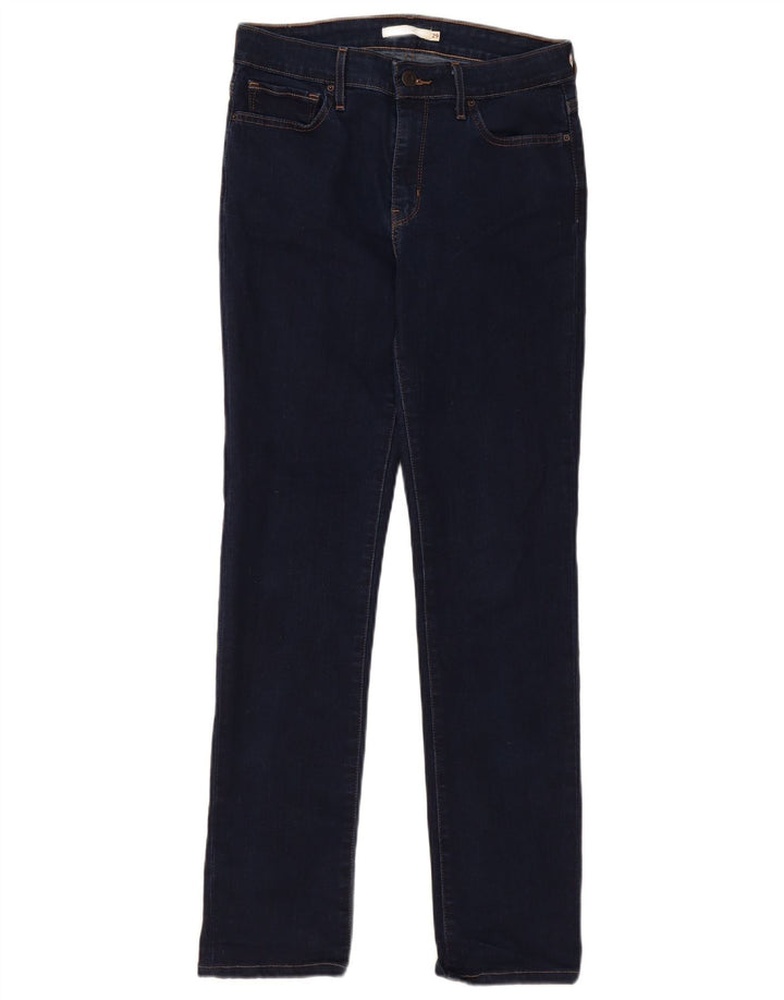 Levi's Jean Slim 712 Femme W29 L32 Bleu Marine Coton