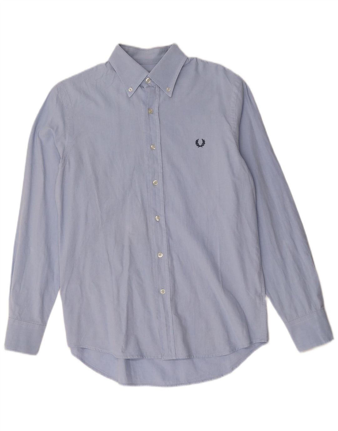 FRED PERRY Chemise Slim Fit Homme Bleu Moyen Coton