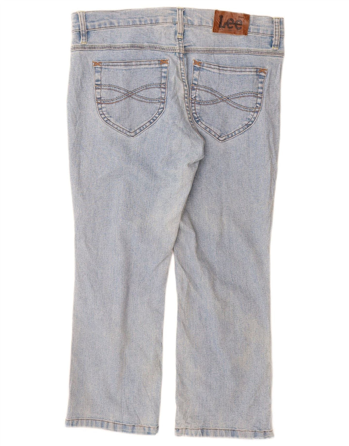 Lee Jean Court Femme W32 L24 Bleu