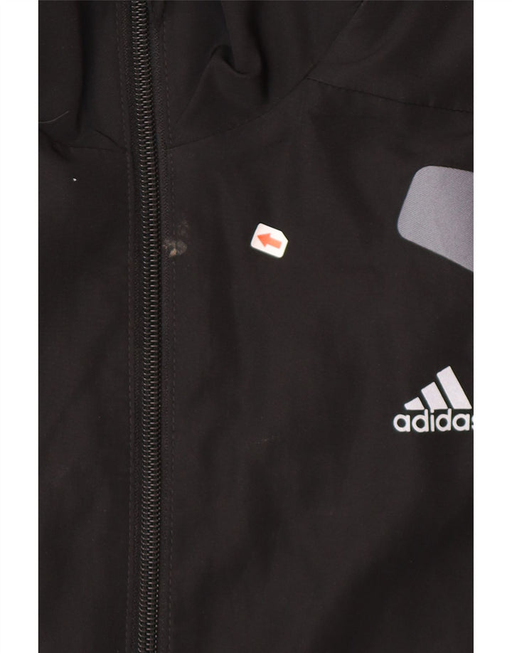 Adidas Hommes Climacool Survêtement Top Veste Large Noir Colorblock
