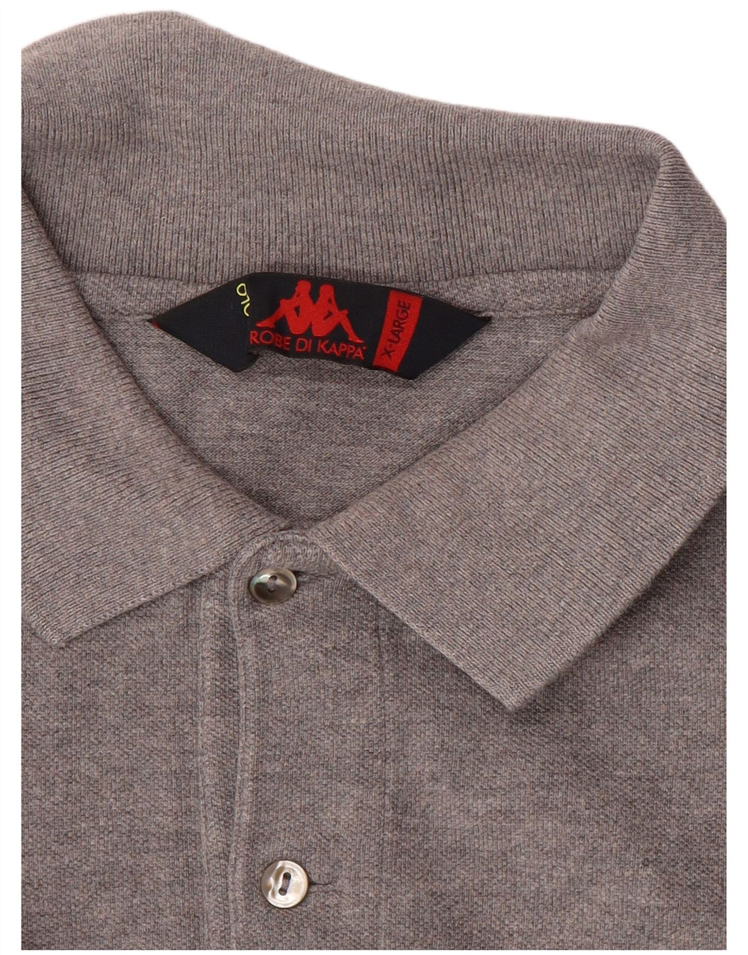 Kappa Polo Homme XL Gris