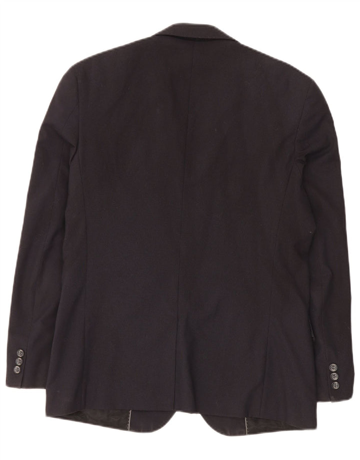 Guess By Marciano Veste Blazer Homme IT 48 Bleu Marine Moyen à Rayures