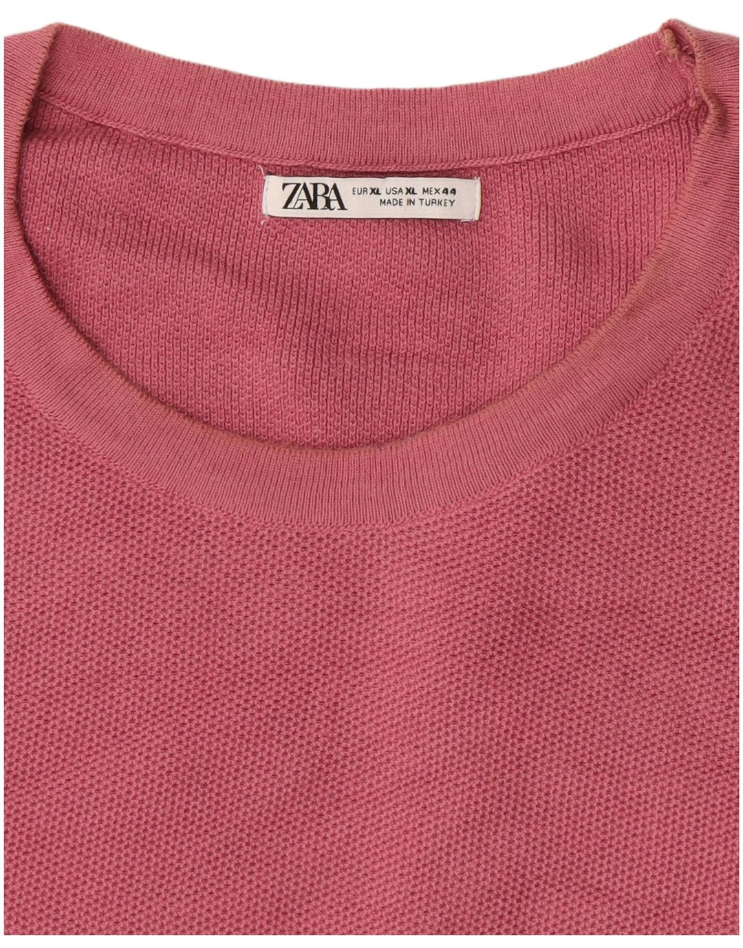 Zara T-Shirt Homme Top XL Rose