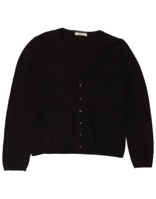 Marks & Spencer Pull Cardigan Femme UK 14 Medium Noir Viscose