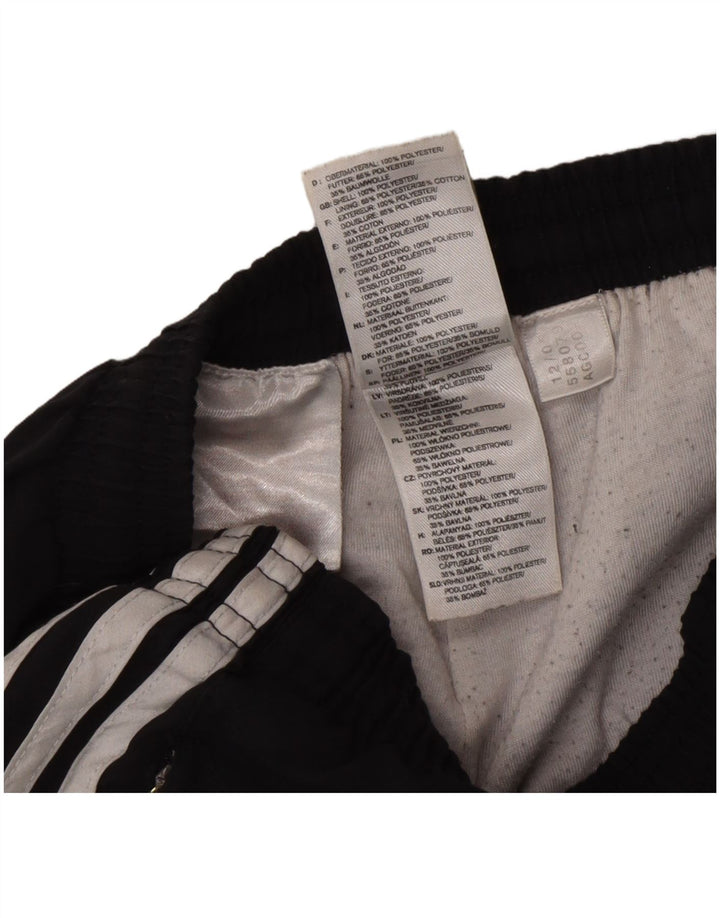 Adidas Pantalon de Survêtement Garçon Joggers 11-12 ans Noir Polyester