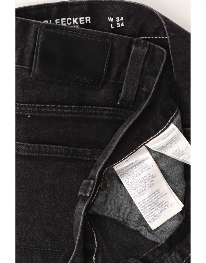 Wrangler Jean Slim Bleecker Homme W34 L34 Gris Coton