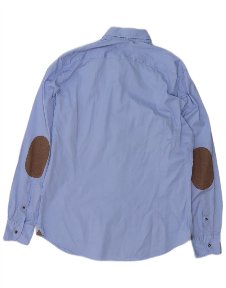 Massimo Dutti Chemise Homme Bleu Moyen
