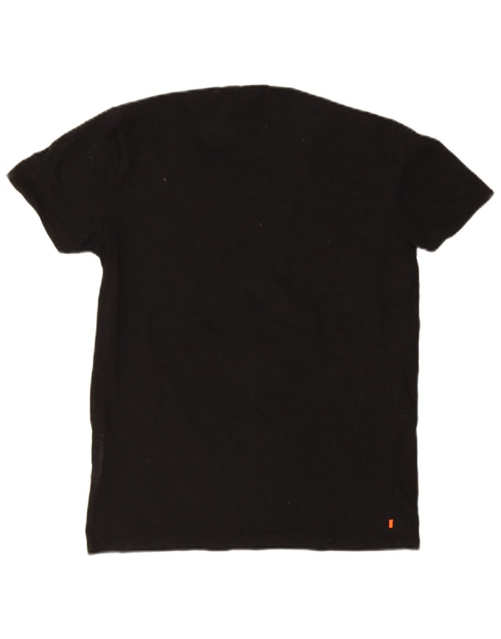 Superdry T-Shirt Slim Fit Homme Noir Moyen Coton