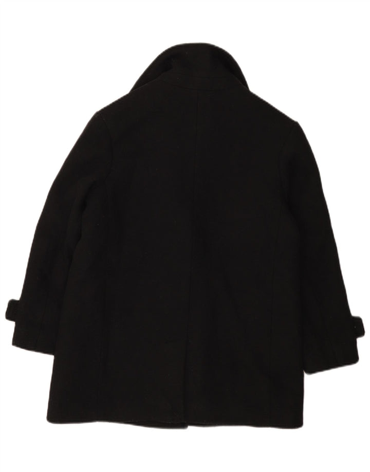 Zara Caban Filles 11-12 ans Laine Noir