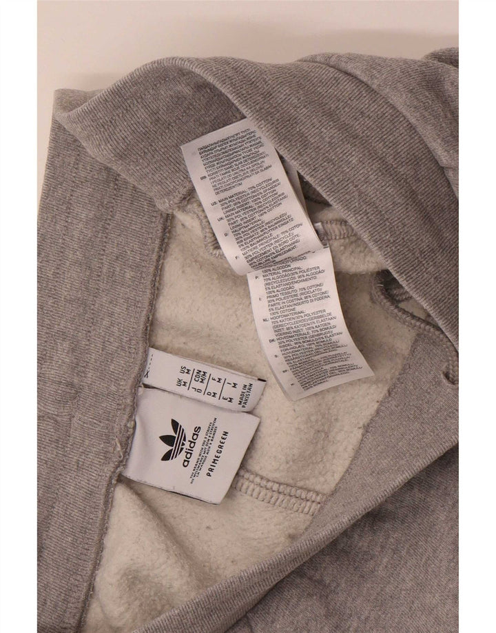 Adidas Pantalon de survêtement pour homme en coton moucheté gris moyen