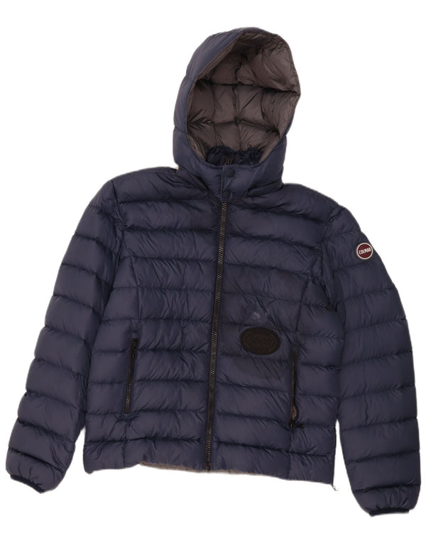 Colmar Veste matelassée à capuche IT 46 Small Bleu Marine Polyamide