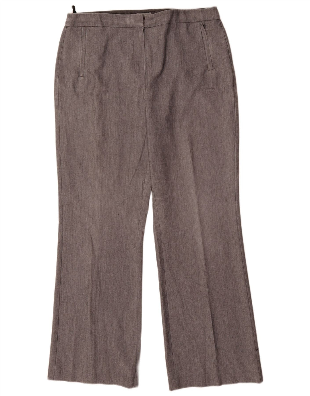 Marks & Spencer Pantalon de costume bootcut pour femme UK 16 Large W32 L32 Gris