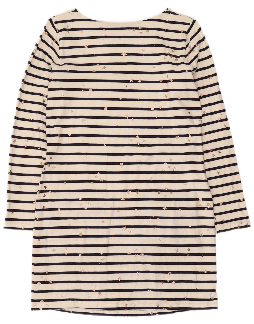 Joules Robe fourreau à motif abstrait pour femme UK 10 Petites rayures blanches