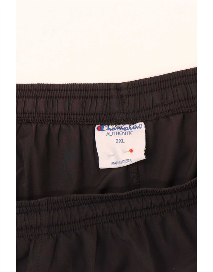 Champion Short de sport pour homme 2XL Noir Polyester