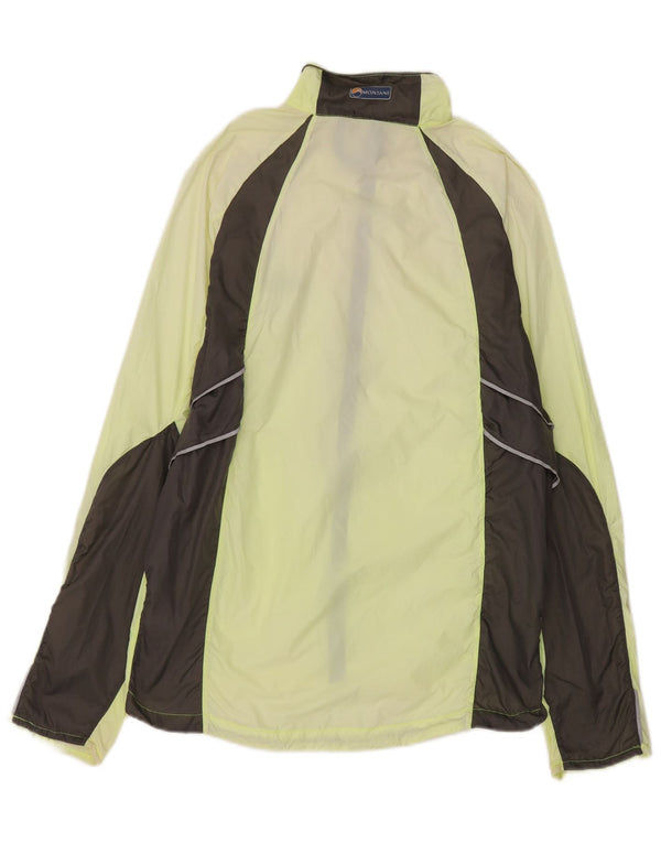 Montane Veste de pluie pour homme UK 38 Jaune moyen Colourblock