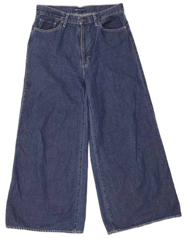 Levi's Jean Large Taille Haute W31 L29 Femme Bleu Marine Coton