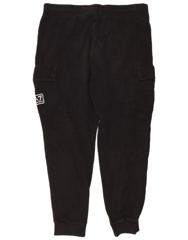 Emporio Armani Pantalon de survêtement cargo graphique pour homme Joggers XL Noir