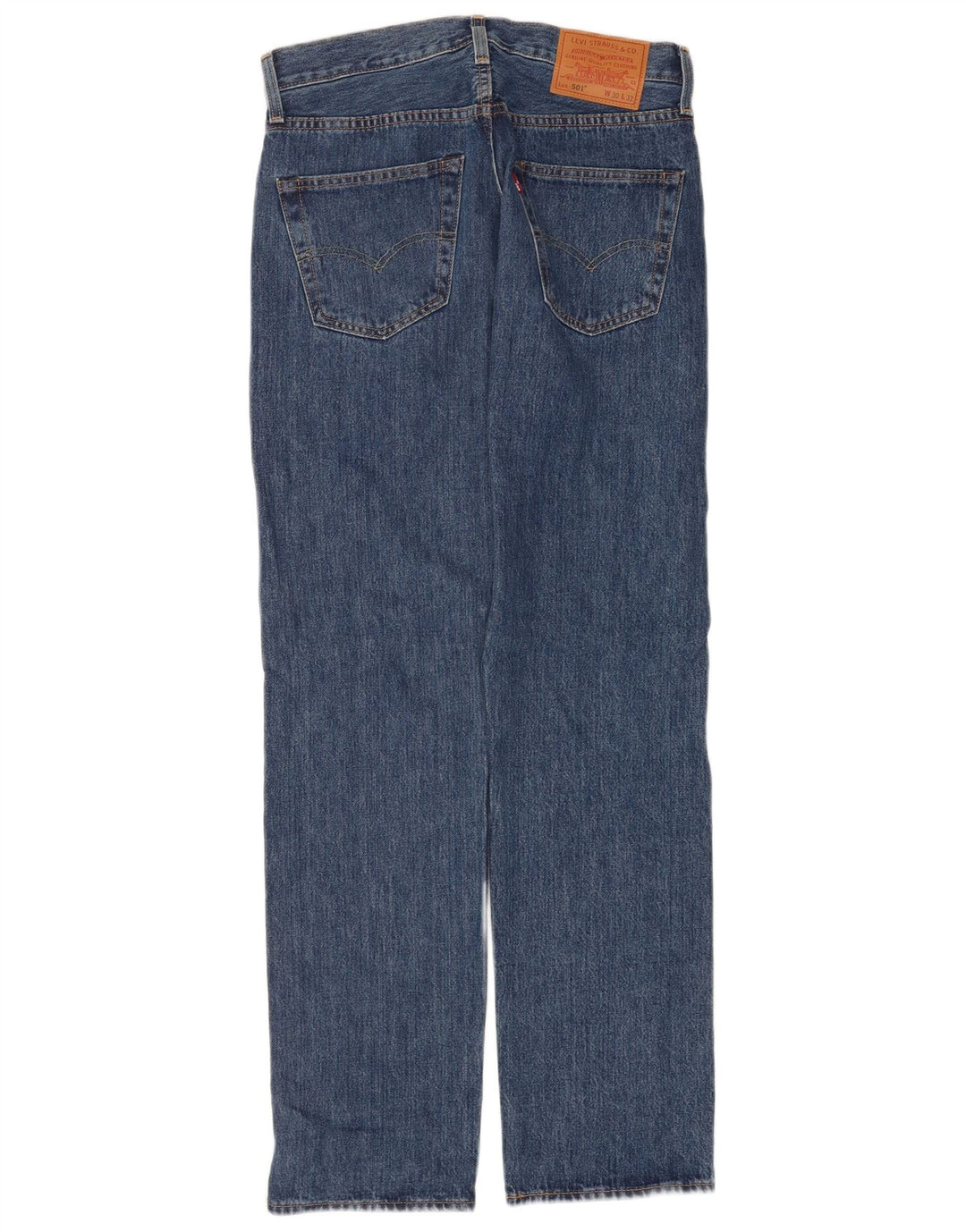 Levi's Jean Droit 501 Homme Bleu W30 L32 Coton