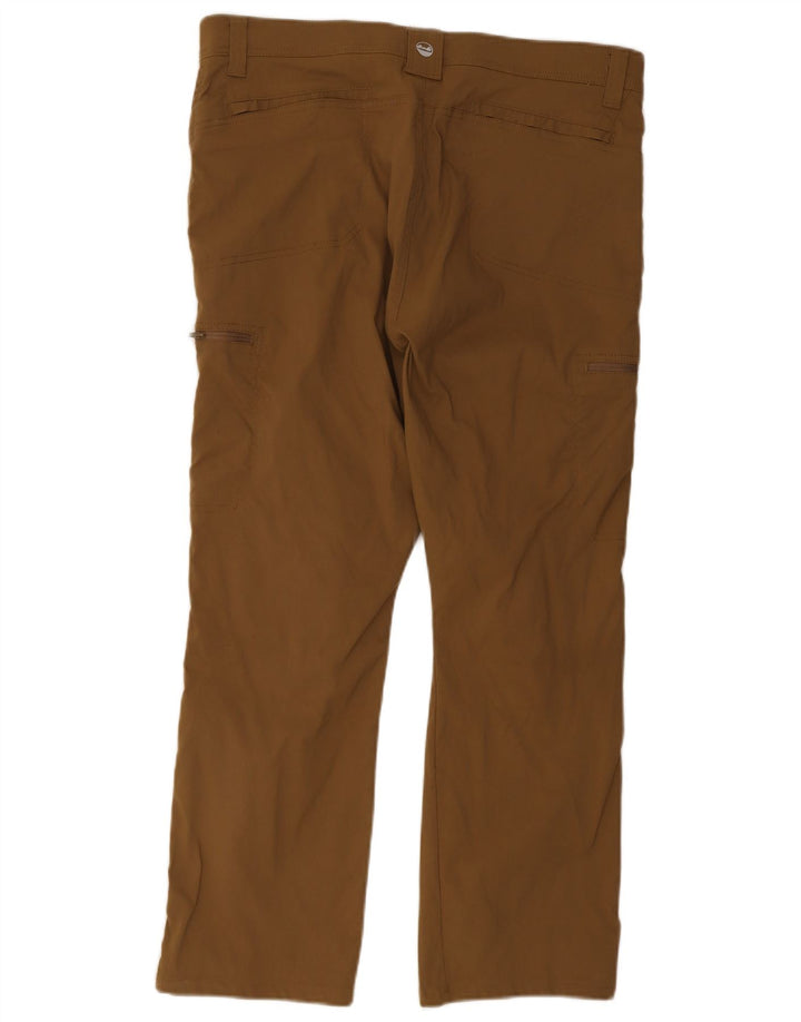 Wrangler Pantalon Cargo Droit Homme W36 L30 Nylon Marron