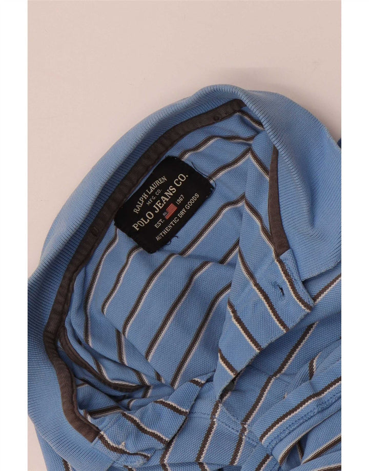Ralph Lauren Polo Homme Petit Bleu Rayé