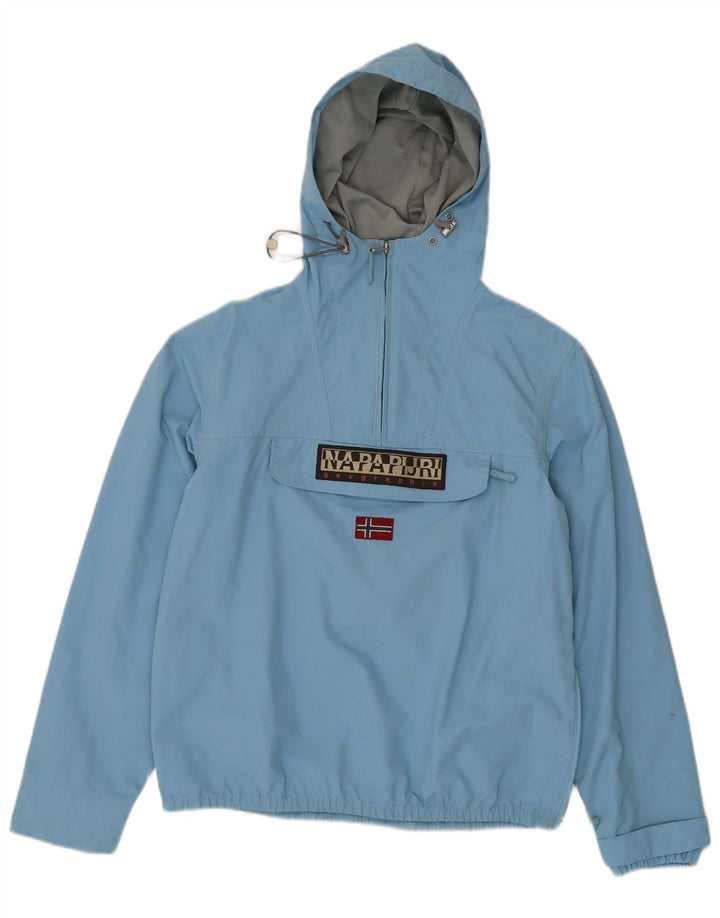 Napapijri Veste Anorak Graphique Garçon 15-16 ans Bleu Polyamide