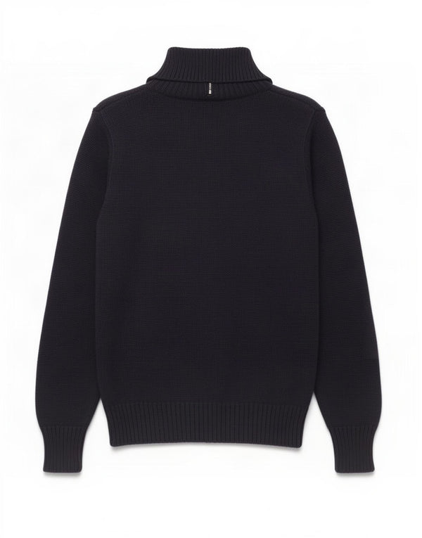 Polo Ralph Lauren Pull à col zippé pour garçon 14-15 ans Bleu marine moyen