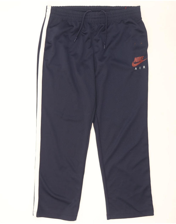 Nike Pantalon de survêtement pour homme 2XL Bleu marine Colorblock Polyester