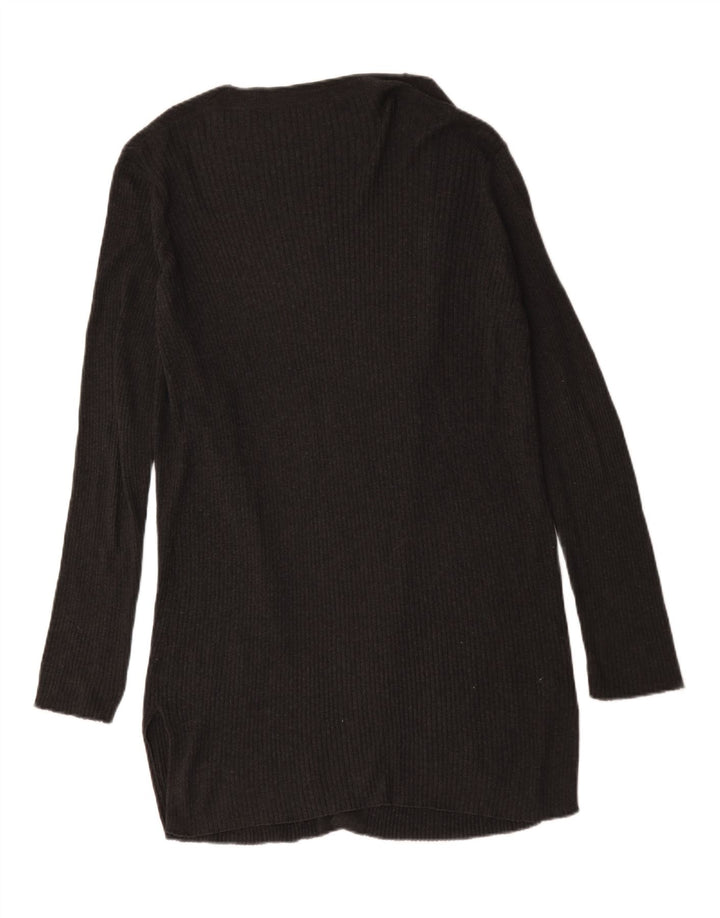 GAP Pull cardigan ouvert long pour femme UK 16 Large Gris