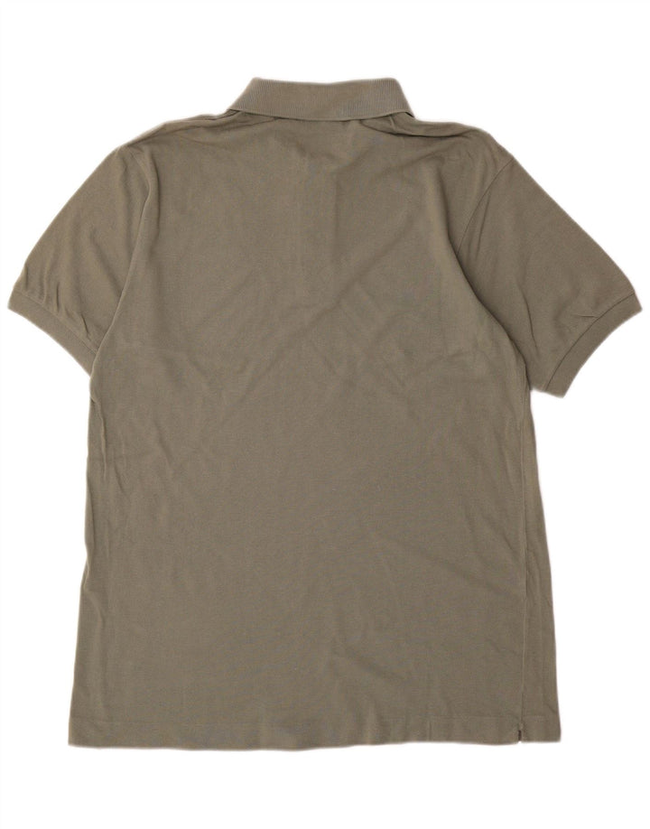 LACOSTE Polo Homme Taille 4 Coton Kaki Moyen