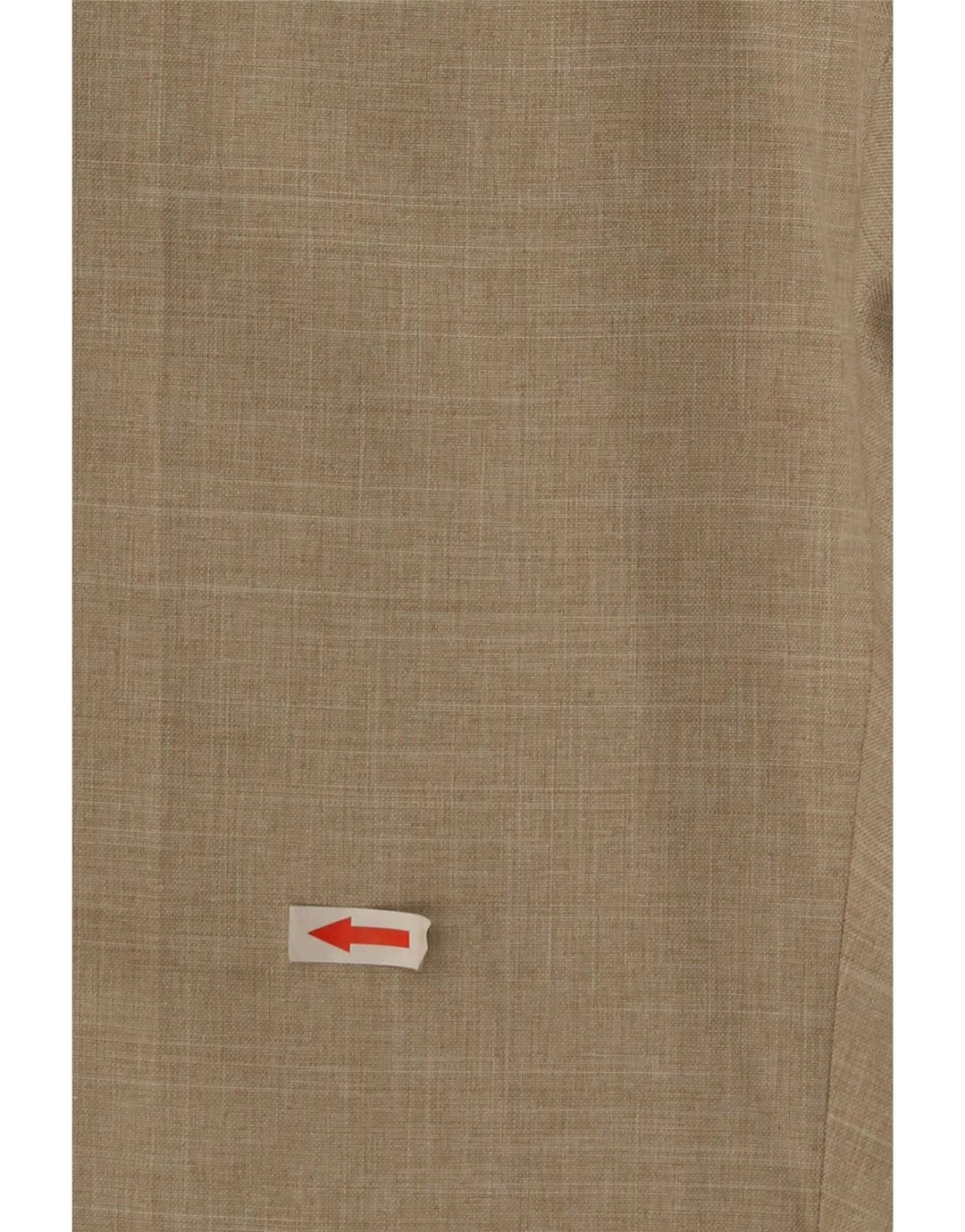 Marks & Spencer Pantalon de Costume Droit Homme W32 L31 Beige Polyester